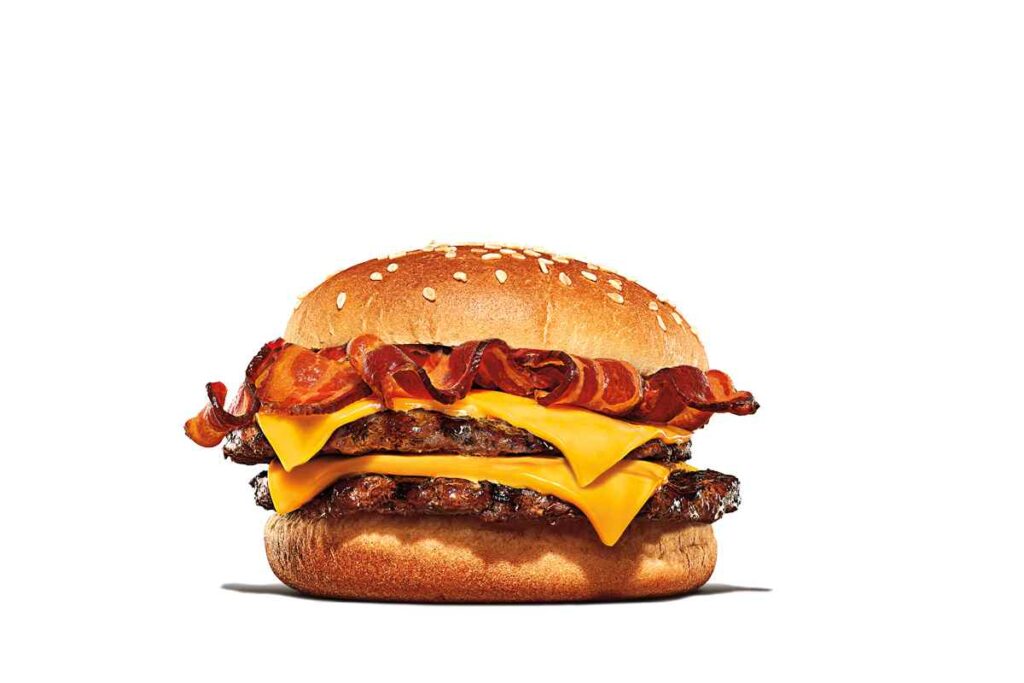 Burger King Bacon Double Cheeseburger