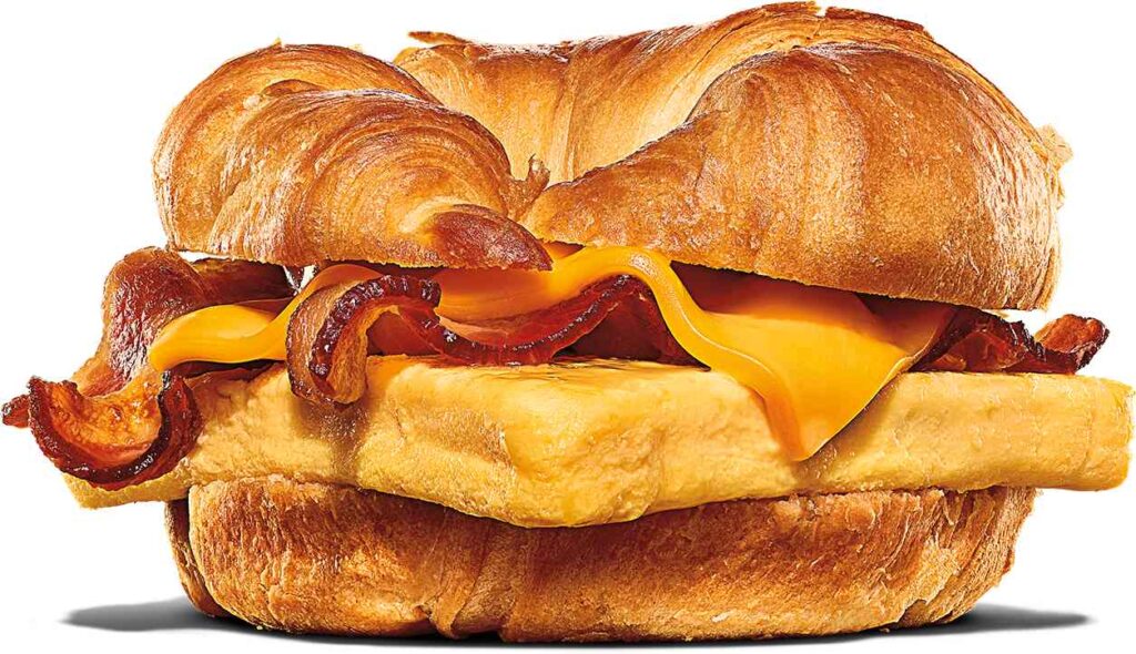 Burger King Bacon, Egg & Cheese Croissan'wich