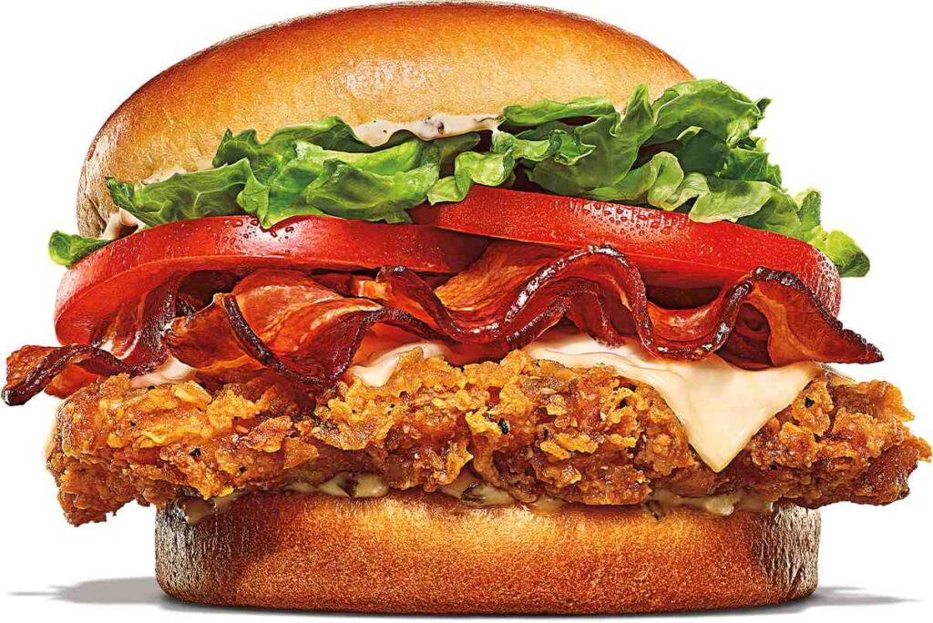 Burger King Bacon and Swiss Royal Crispy Chicken