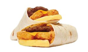 Burger King Breakfast Burrito Jr.