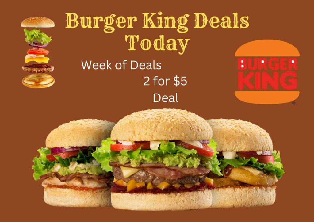 Burger King Deals